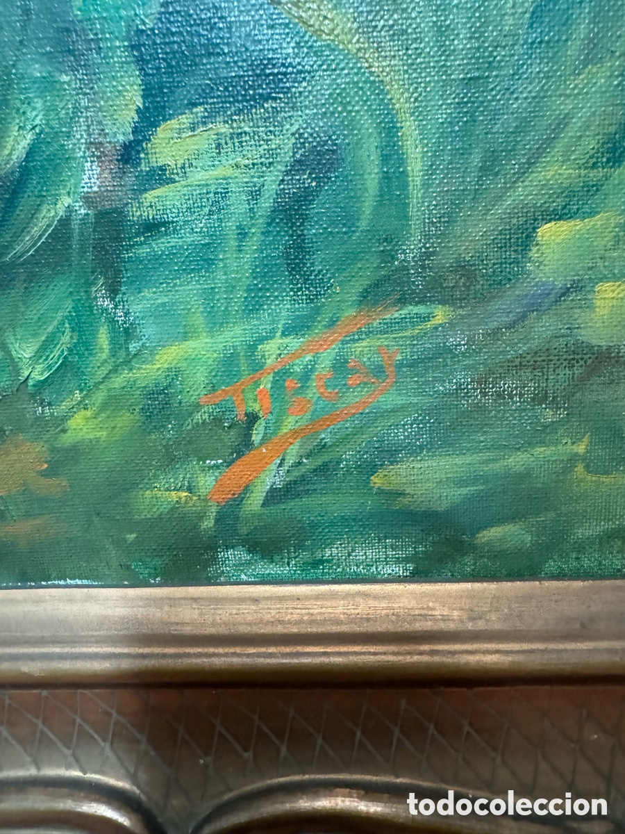 Arte: &Oacute;leo sobre lienzo firmado - Foto 2