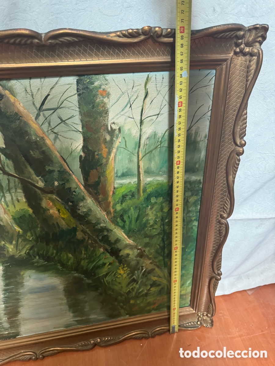 Arte: &Oacute;leo sobre lienzo firmado - Foto 3
