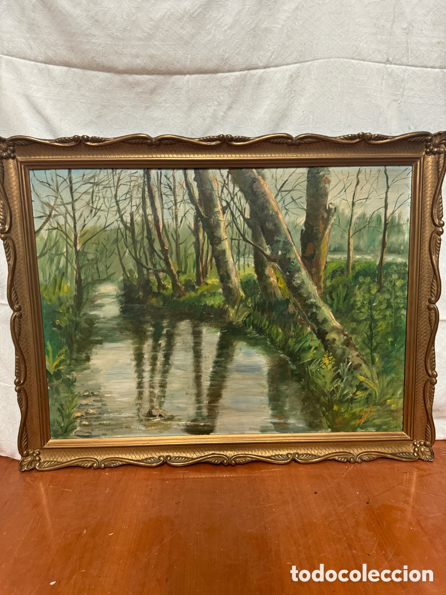 Arte: &Oacute;leo sobre lienzo firmado - Foto 1