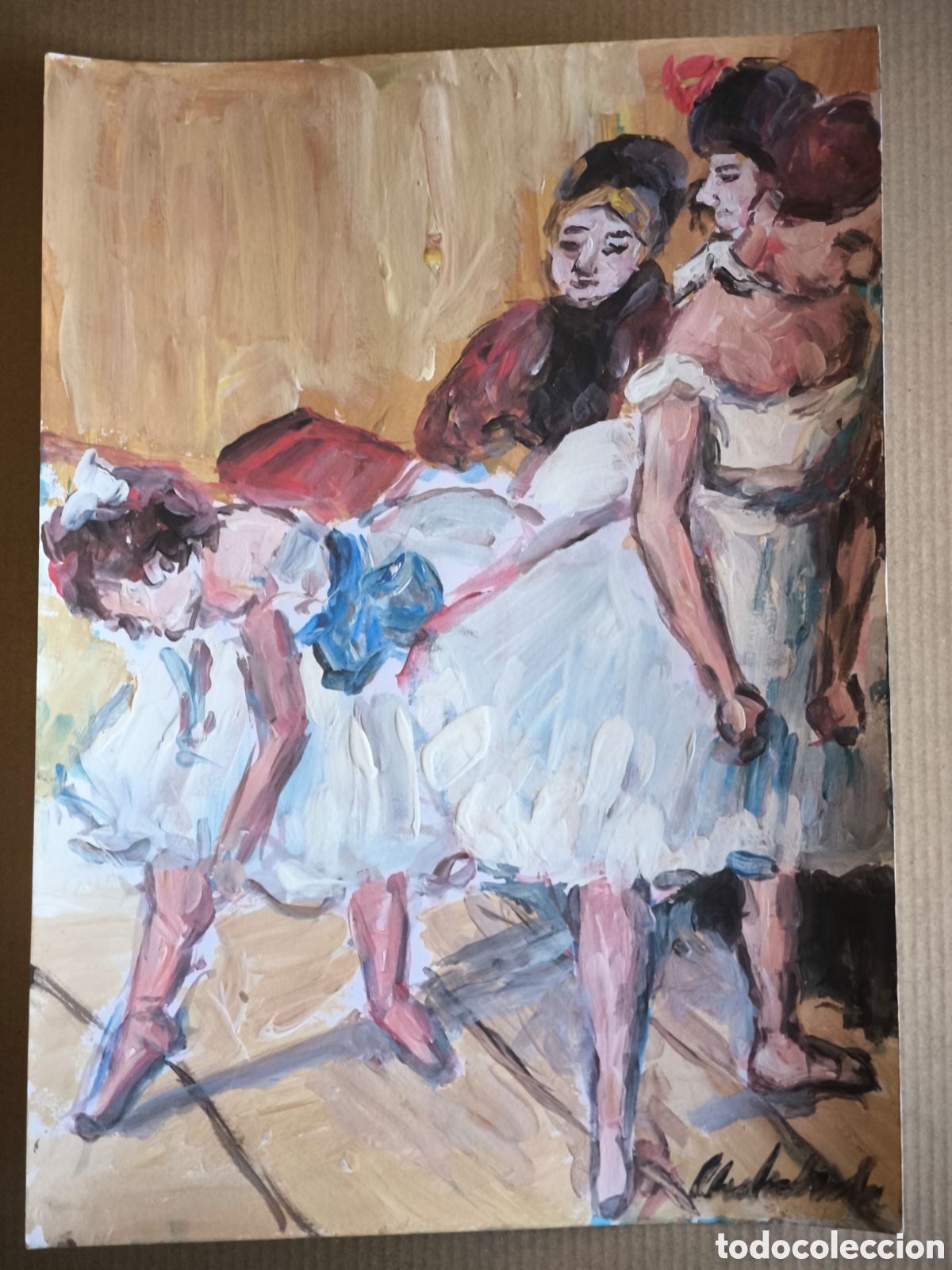 Arte: Bailarinas (original ) - Foto 4