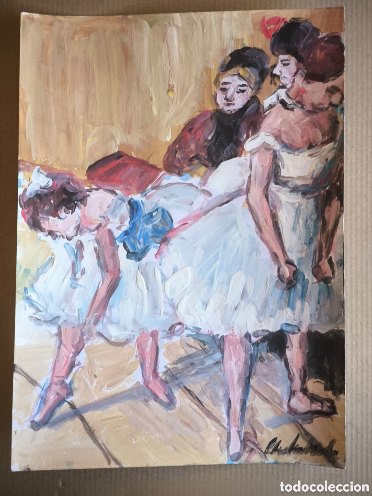 Arte: Bailarinas (original ) - Foto 6