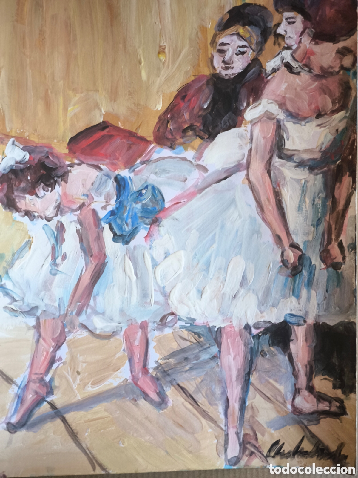 Arte: Bailarinas (original ) - Foto 7