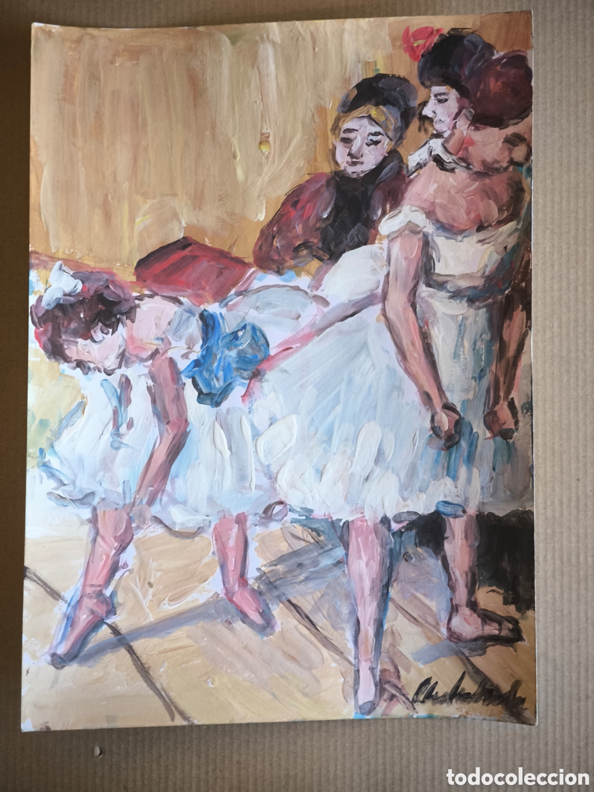Arte: Bailarinas (original ) - Foto 9