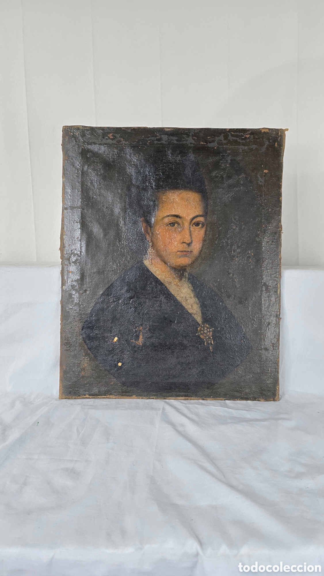 Arte: Retrato de Dama An&oacute;nimo - Foto 4