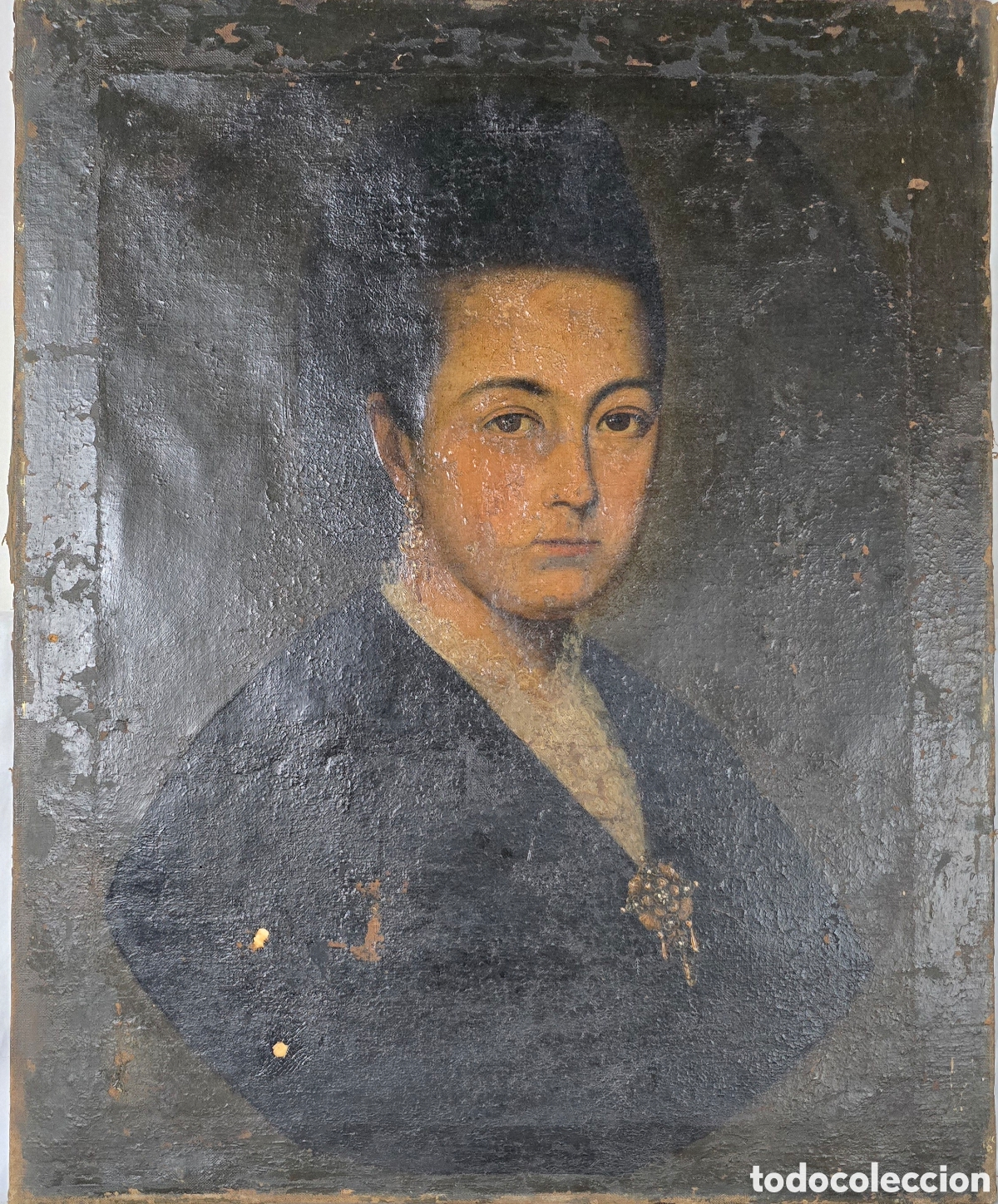 Arte: Retrato de Dama An&oacute;nimo - Foto 1