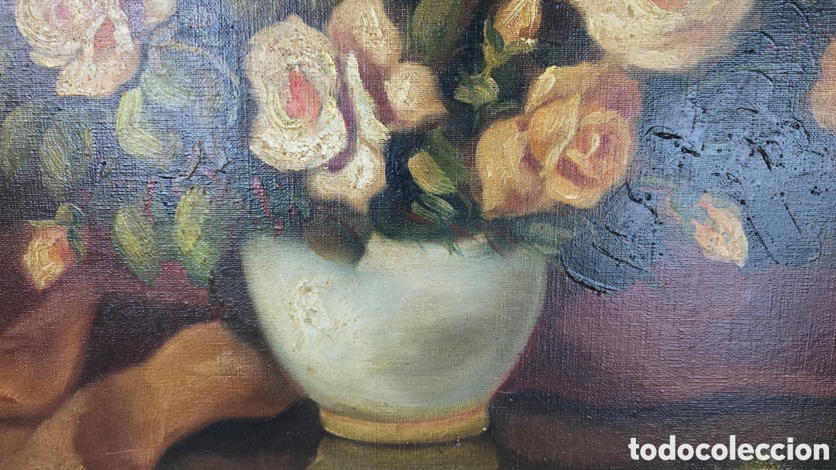 Arte: Bodeg&oacute;n de Rosas por Roca - Foto 3