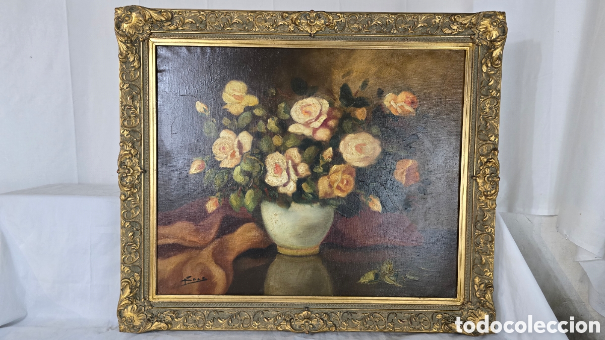 Arte: Bodeg&oacute;n de Rosas por Roca - Foto 4