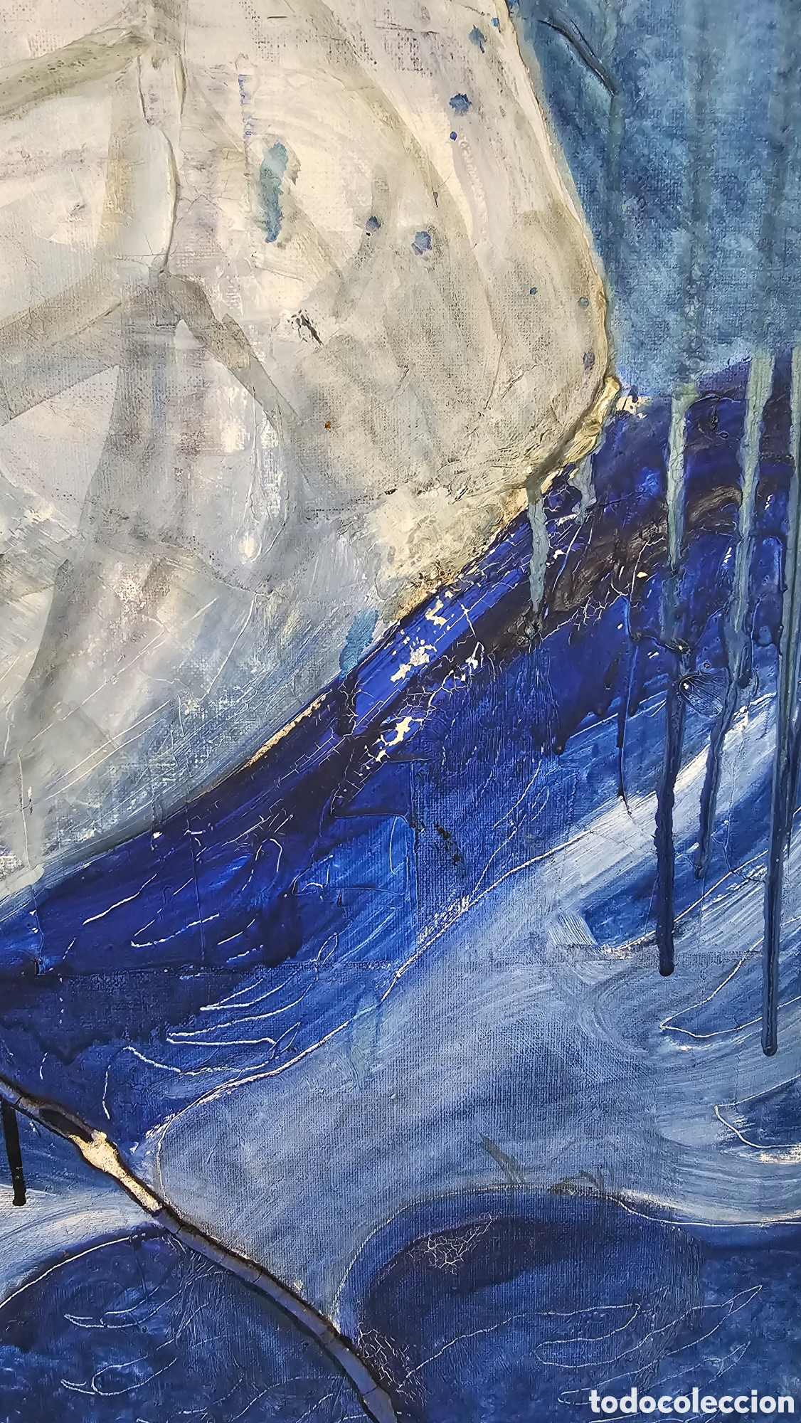 Arte: Barca en el Mar Expresionismo Abstracto - Foto 8