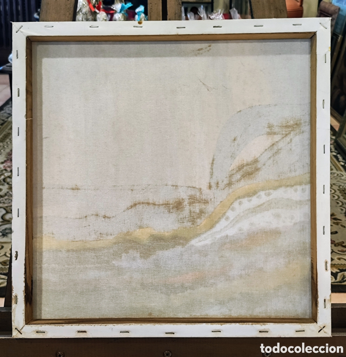 Arte: &Oacute;leo sobre lienzo desconocido. - Foto 6
