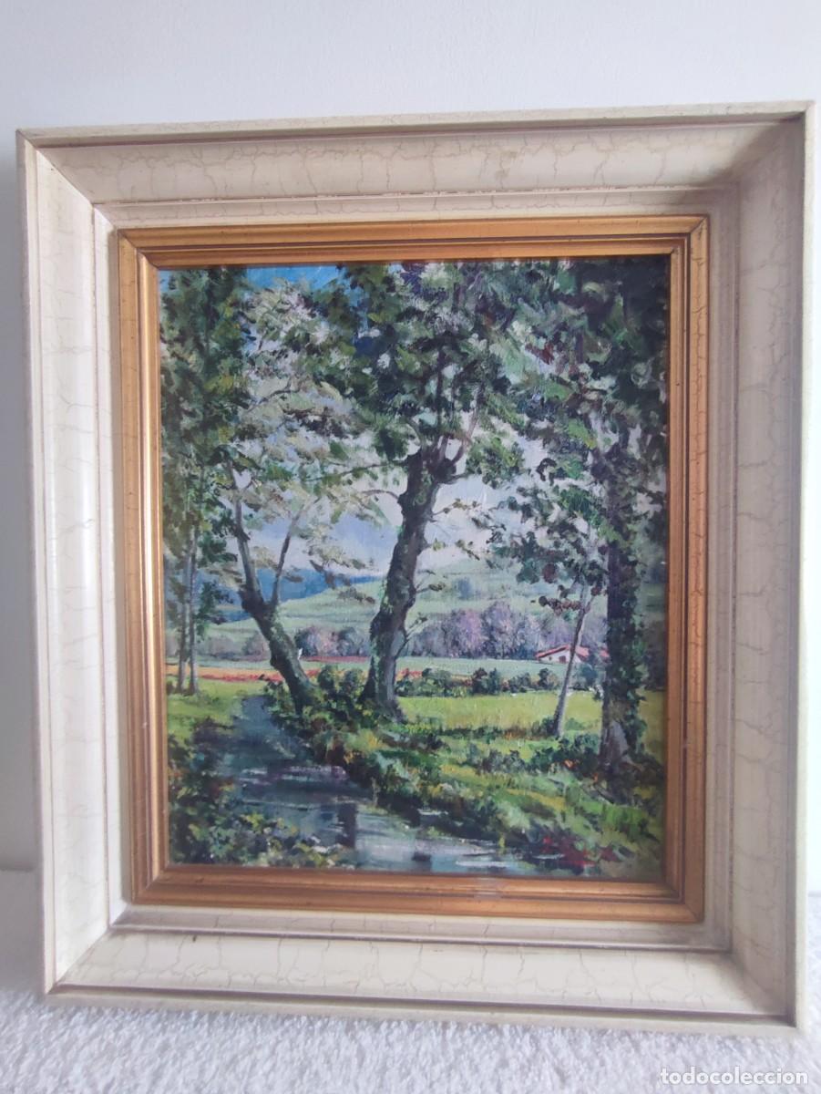 Arte: Josefina Coderch, &Oacute;leo Paisaje Casa y Monta&ntilde;as. - Foto 2