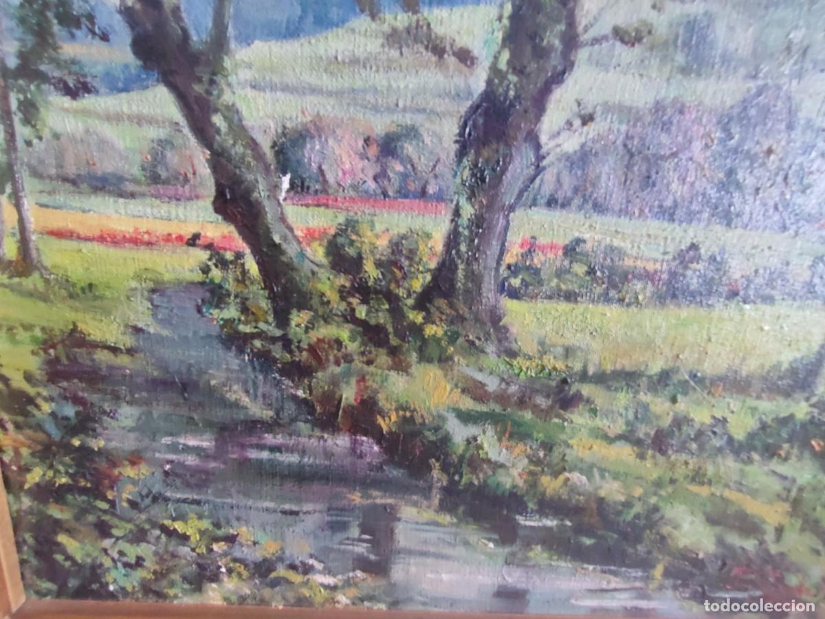 Arte: Josefina Coderch, &Oacute;leo Paisaje Casa y Monta&ntilde;as. - Foto 3