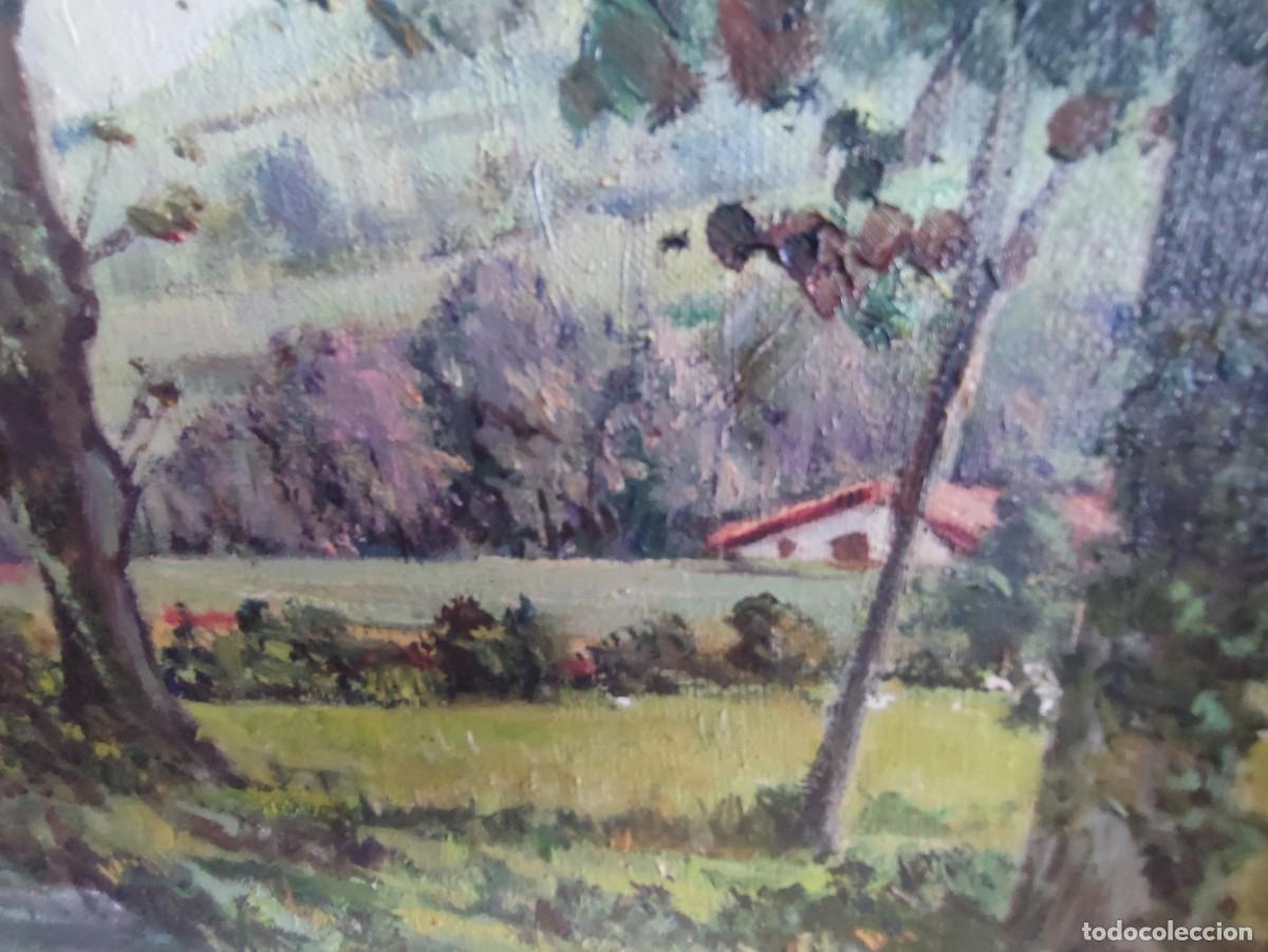 Arte: Josefina Coderch, &Oacute;leo Paisaje Casa y Monta&ntilde;as. - Foto 5