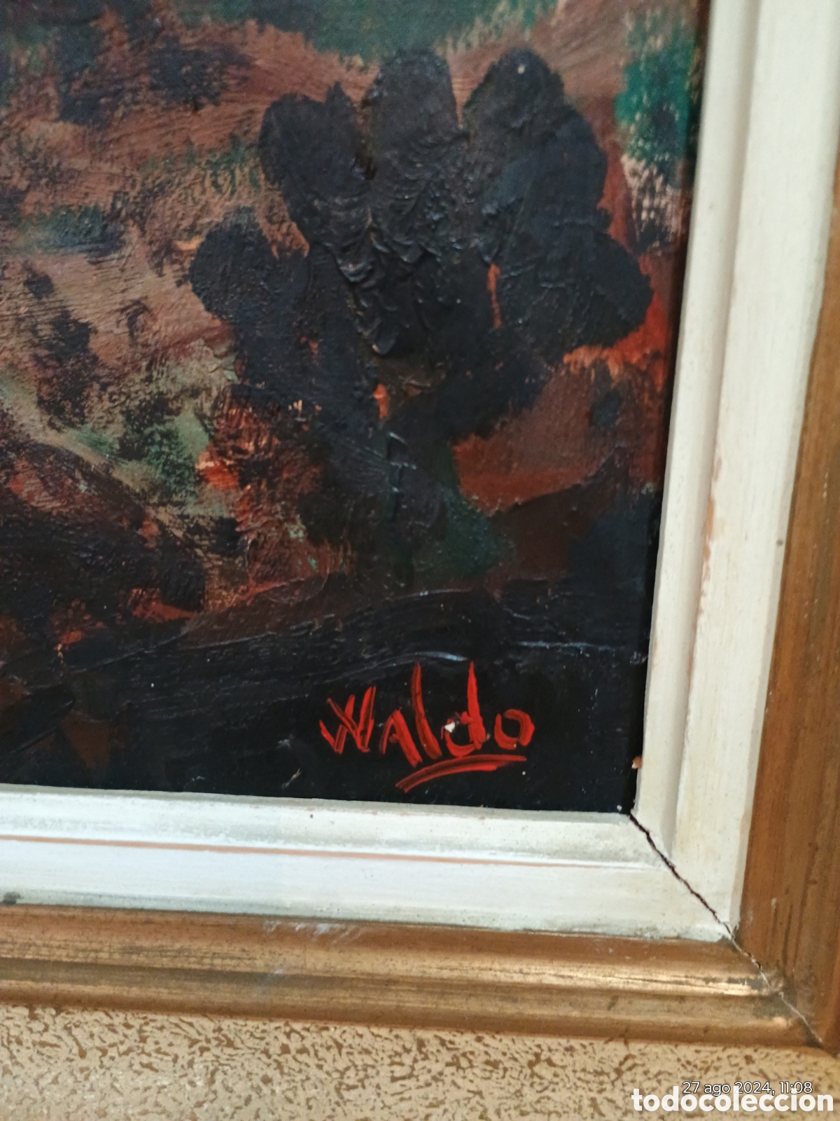 Arte: Cuadro paisaje de waldo Aguiar - Foto 4