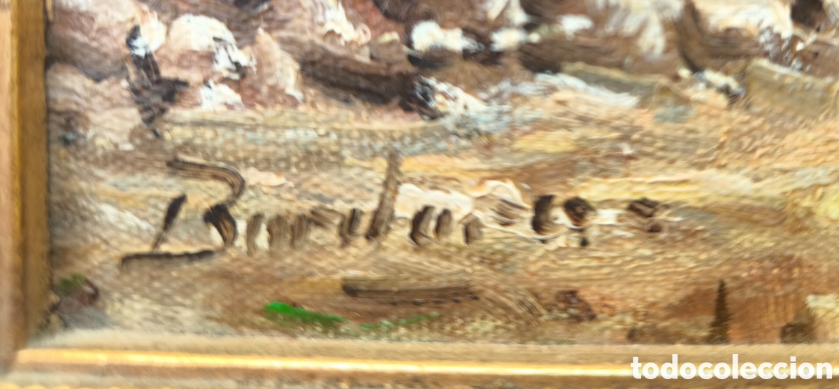 Arte: &Oacute;leo lienzo Rom&aacute;ntico pos - Foto 3