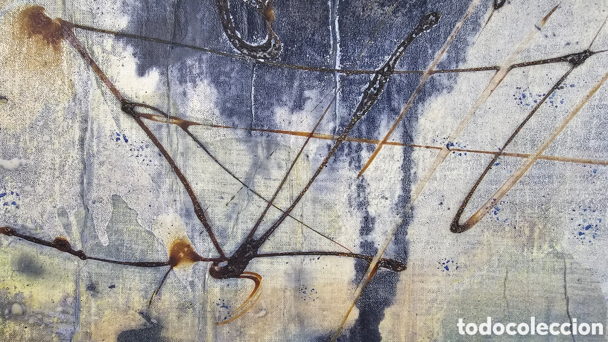Arte: Abstracci&oacute;n firmado Puig - Foto 5