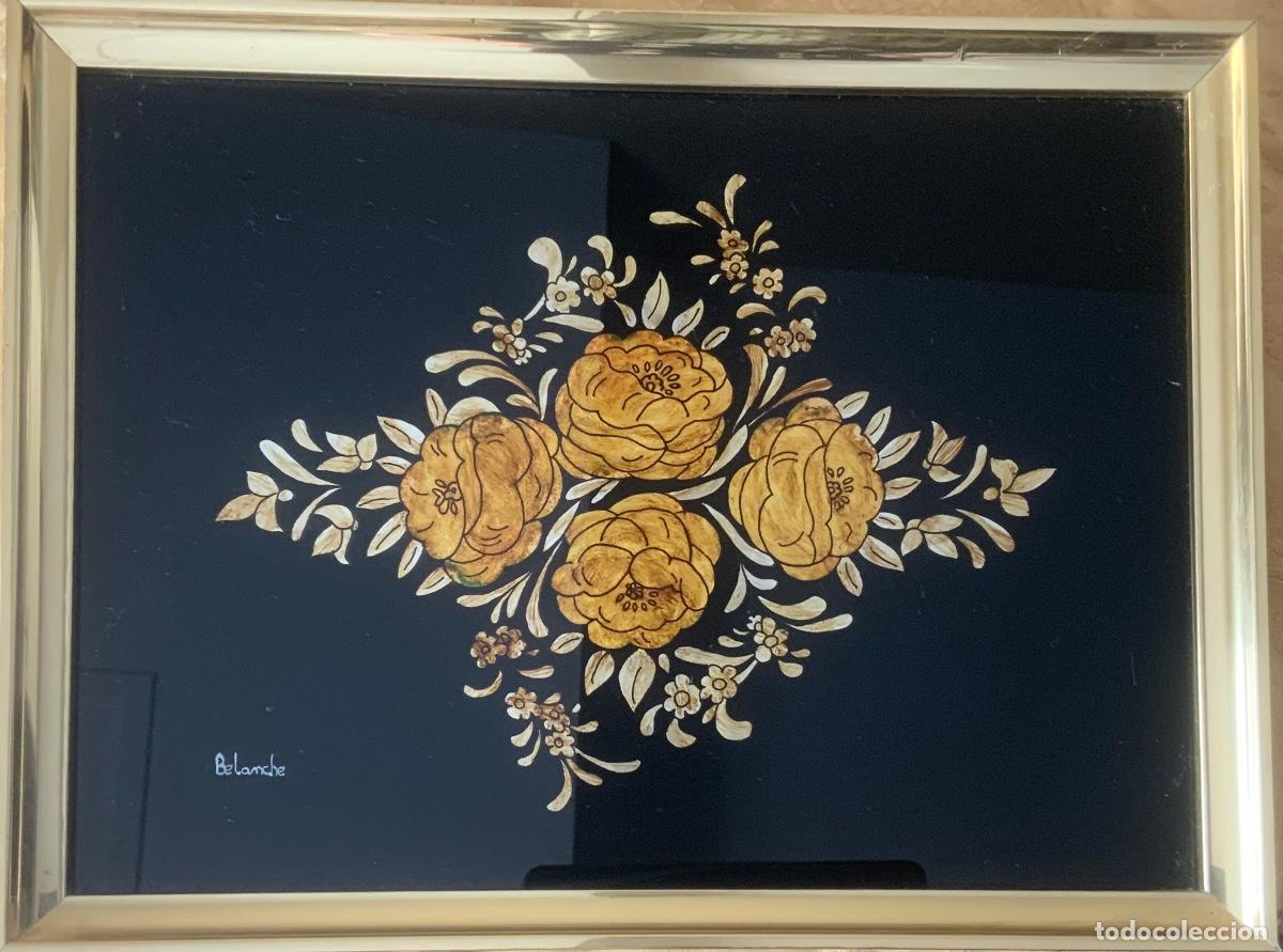 Arte: CUADRO BODEG&Oacute;N DE FLORES, FIRMADO BELANCHE