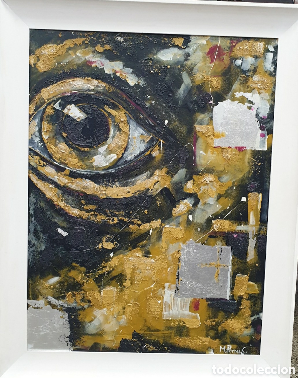 Arte: Expectacular &oacute;leo sobre lienzo Monste Pernas - Foto 1