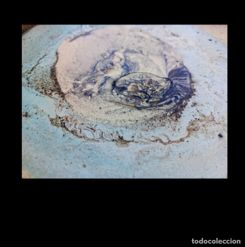Arte: &Oacute;leo abstracto firmado - Foto 3