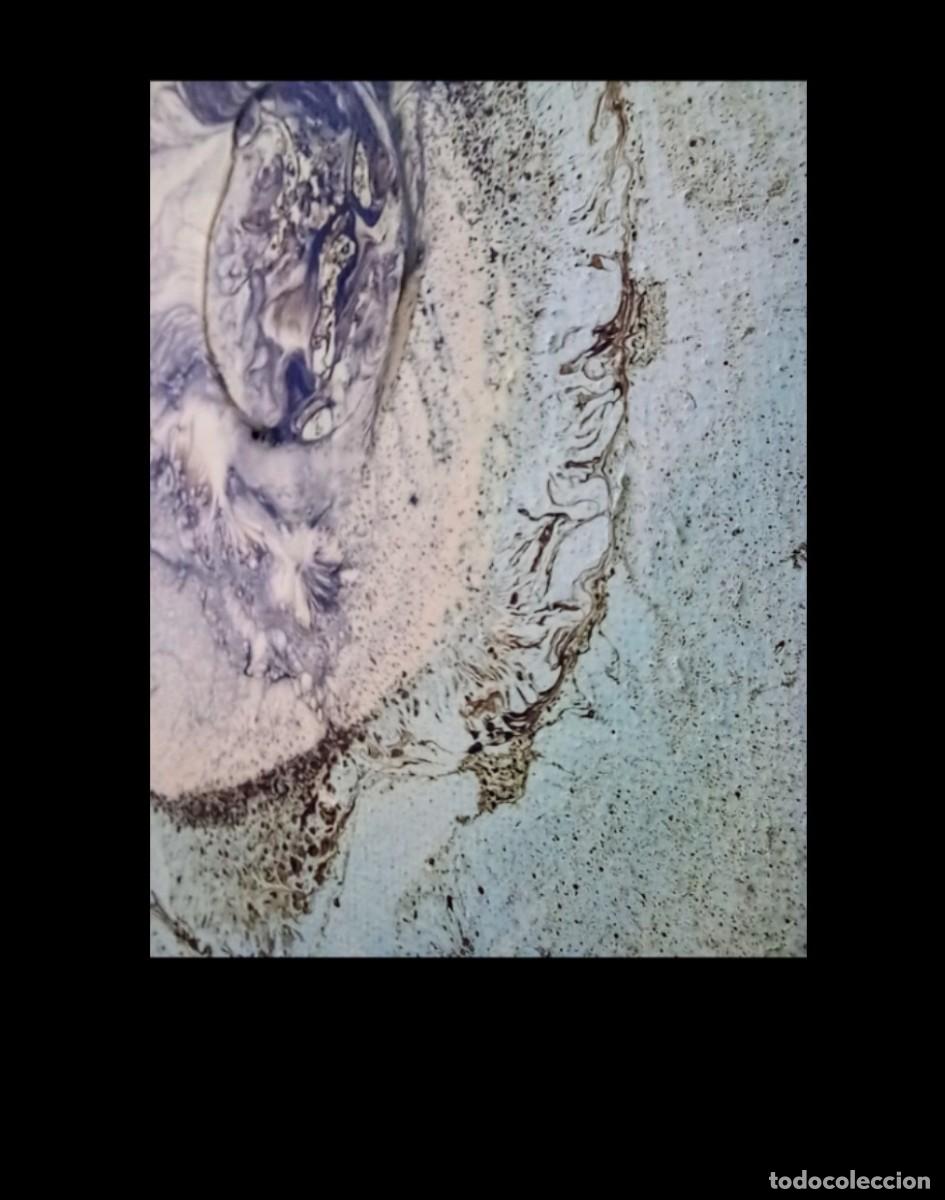 Arte: &Oacute;leo abstracto firmado - Foto 4