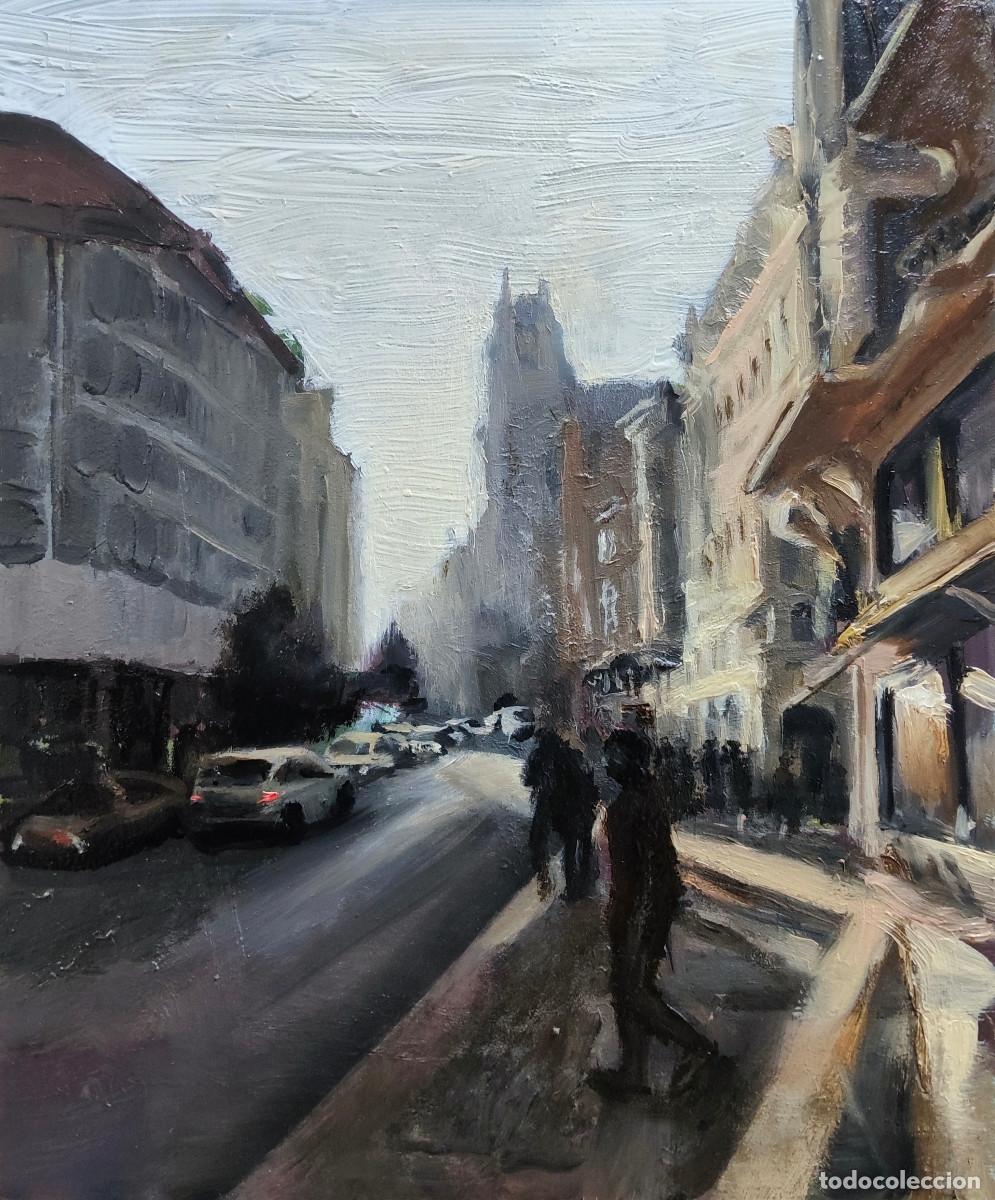Arte: &Oacute;LEO ORIGINAL, GRAN V&Iacute;A AL ATARDECER - Foto 1