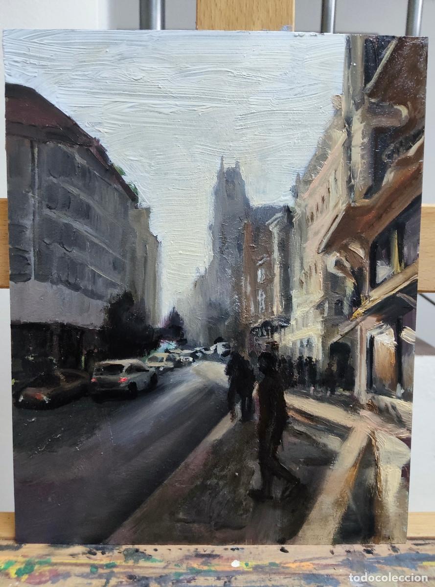 Arte: &Oacute;LEO ORIGINAL, GRAN V&Iacute;A AL ATARDECER - Foto 2