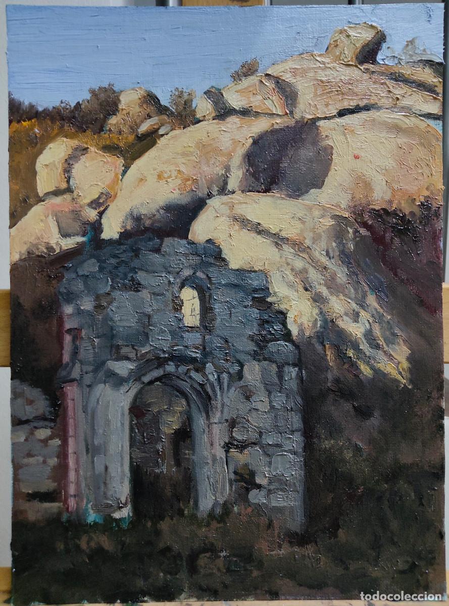 Arte: Ruinas. &oacute;leo original - Foto 1