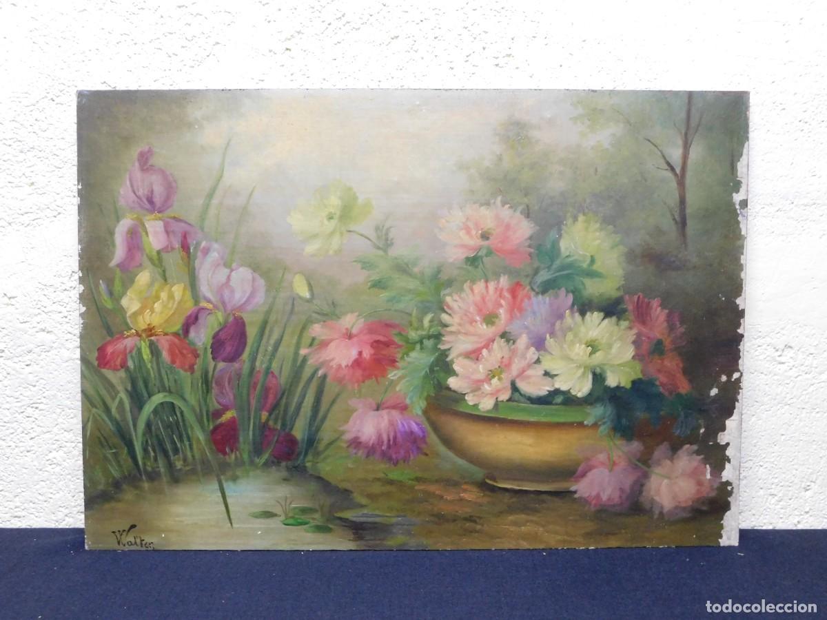 Arte: OLEO SOBRE TABLA - WALTER - Foto 1