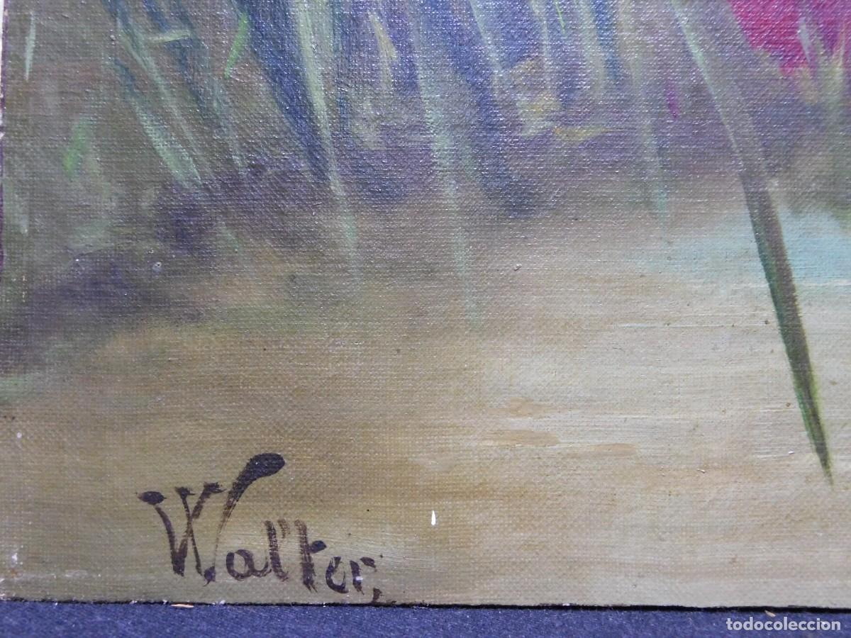 Arte: OLEO SOBRE TABLA - WALTER - Foto 5