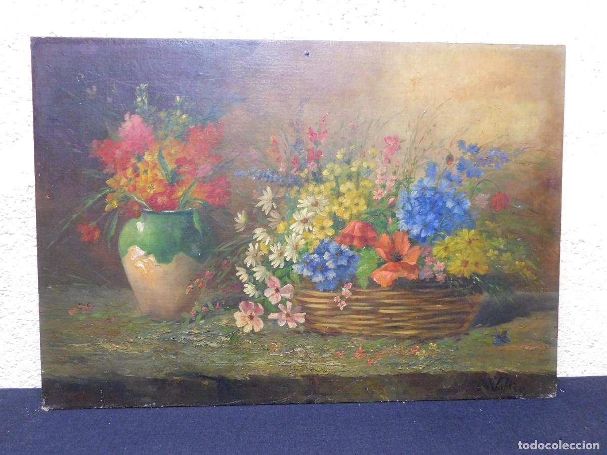 Arte: OLEO SOBRE TABLA - WALTER - Foto 1