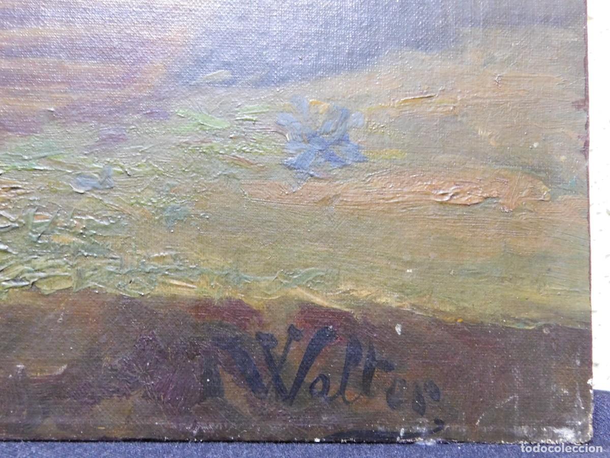 Arte: OLEO SOBRE TABLA - WALTER - Foto 7