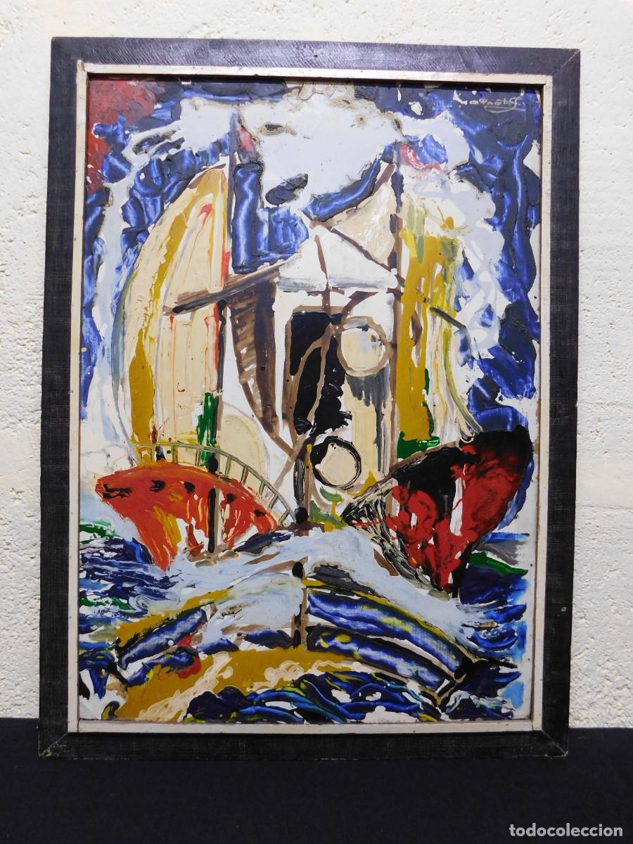 Arte: OLEO SOBRE TABLA - A. PRATS - Foto 1
