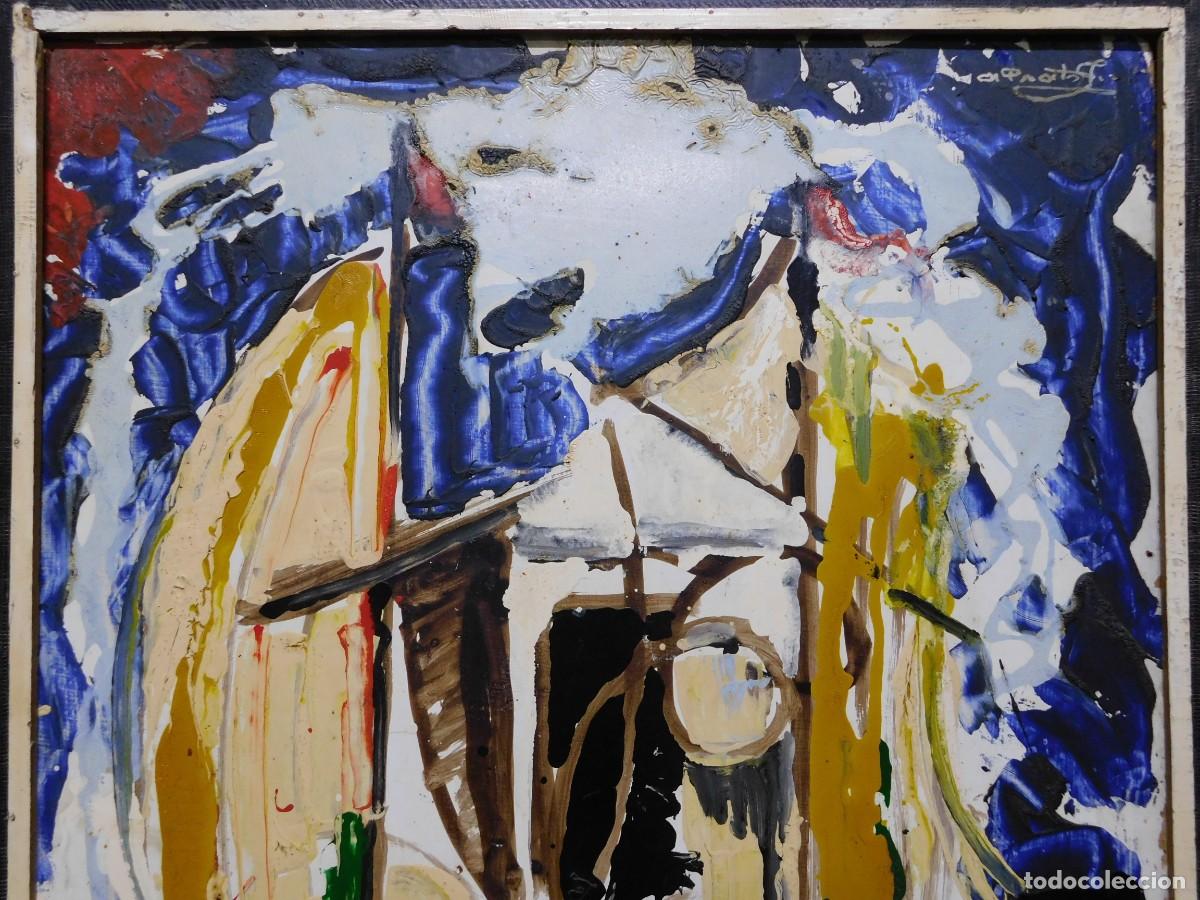 Arte: OLEO SOBRE TABLA - A. PRATS - Foto 3