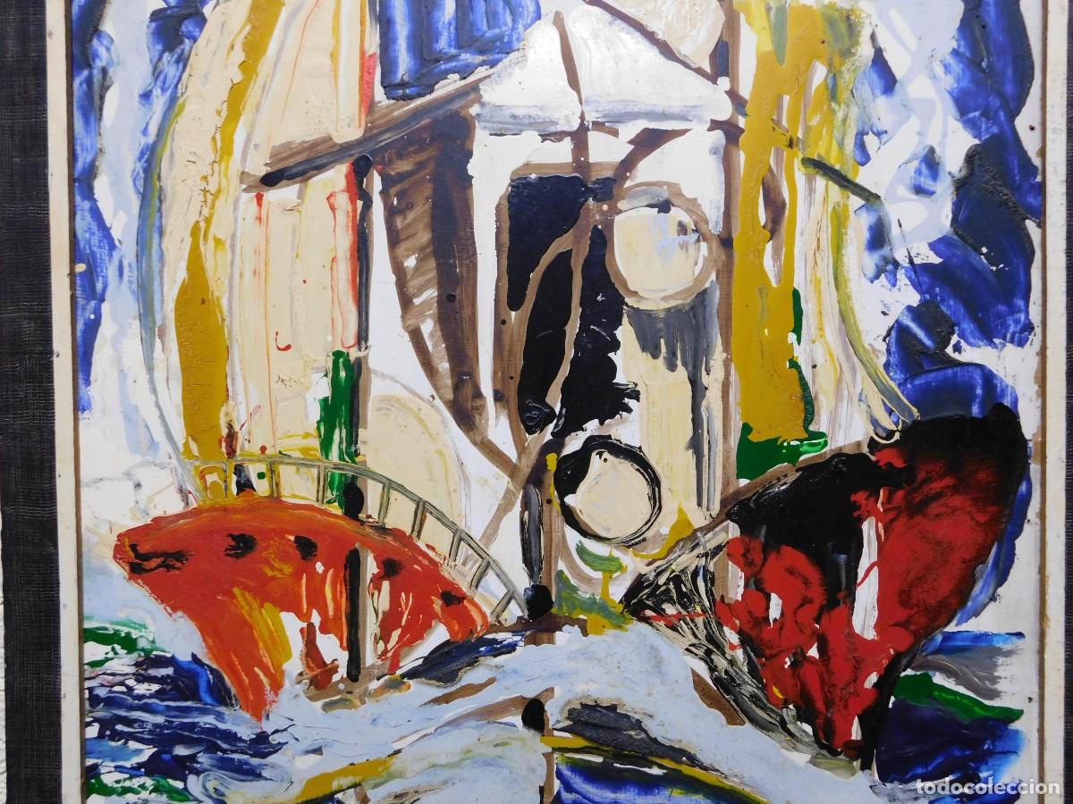 Arte: OLEO SOBRE TABLA - A. PRATS - Foto 4
