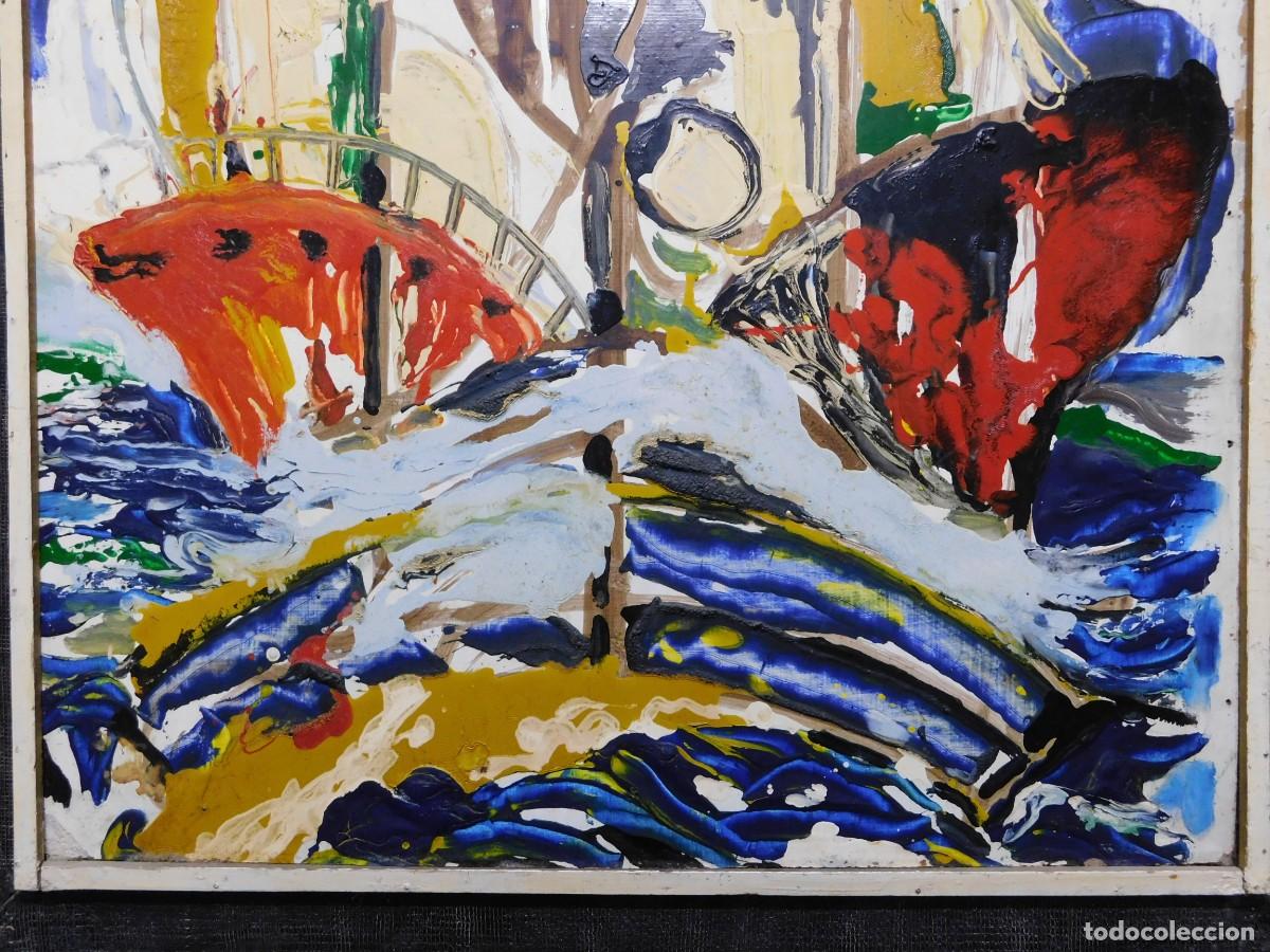 Arte: OLEO SOBRE TABLA - A. PRATS - Foto 5