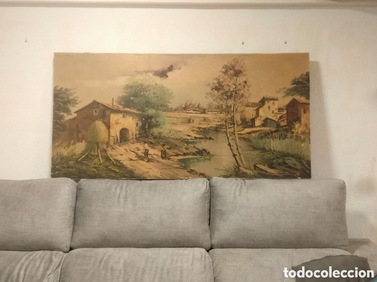 Arte: Cuadro al oleo simarro - Foto 1