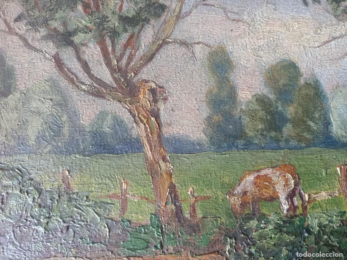 Arte: L.Masson.Oleo sobre madera - Foto 3