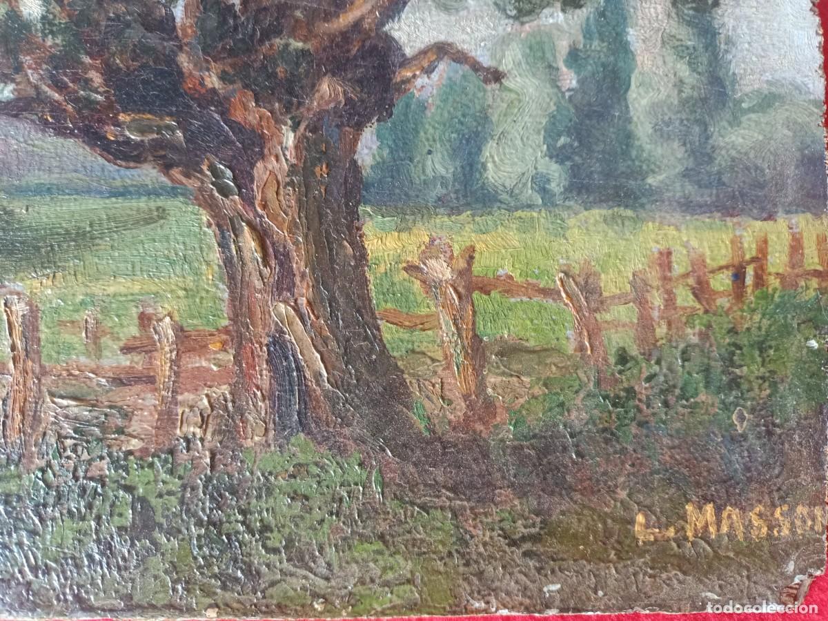Arte: L.Masson.Oleo sobre madera - Foto 5
