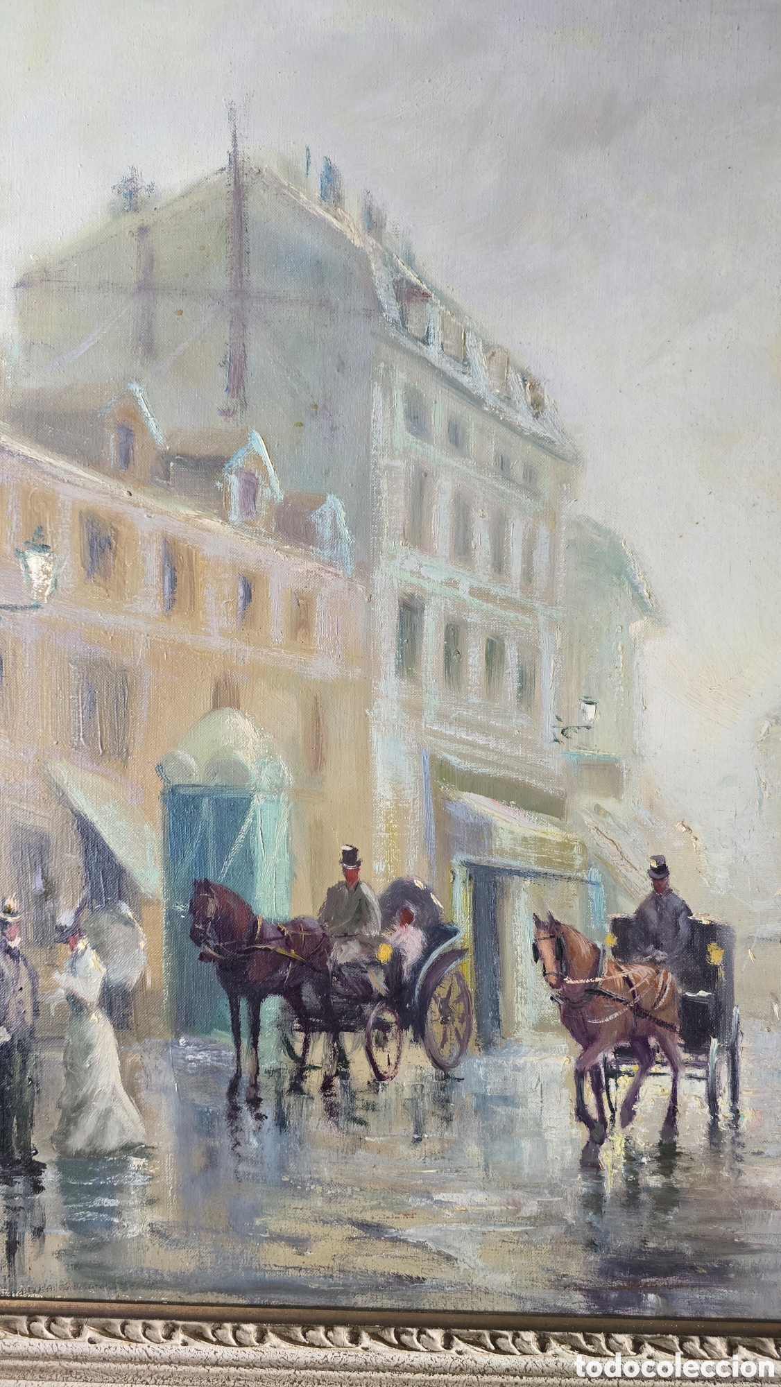 Arte: Escena de Paris Cl&aacute;sica An&oacute;nimo - Foto 3