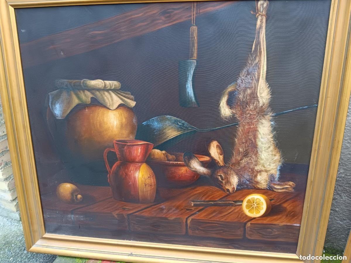 Arte: Pareja &oacute;leos bodegones j.ayala - Foto 2