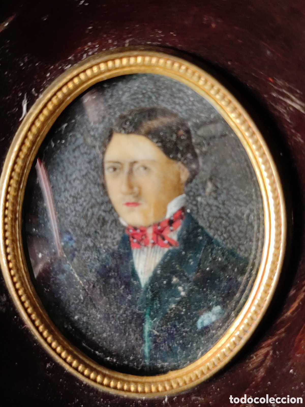 Arte: Retrato miniatura pintada. - Foto 3