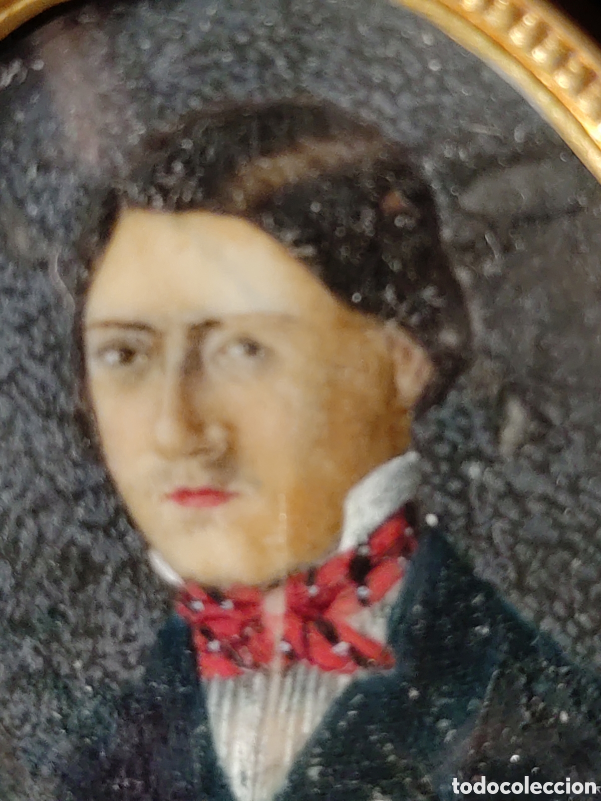 Arte: Retrato miniatura pintada. - Foto 4