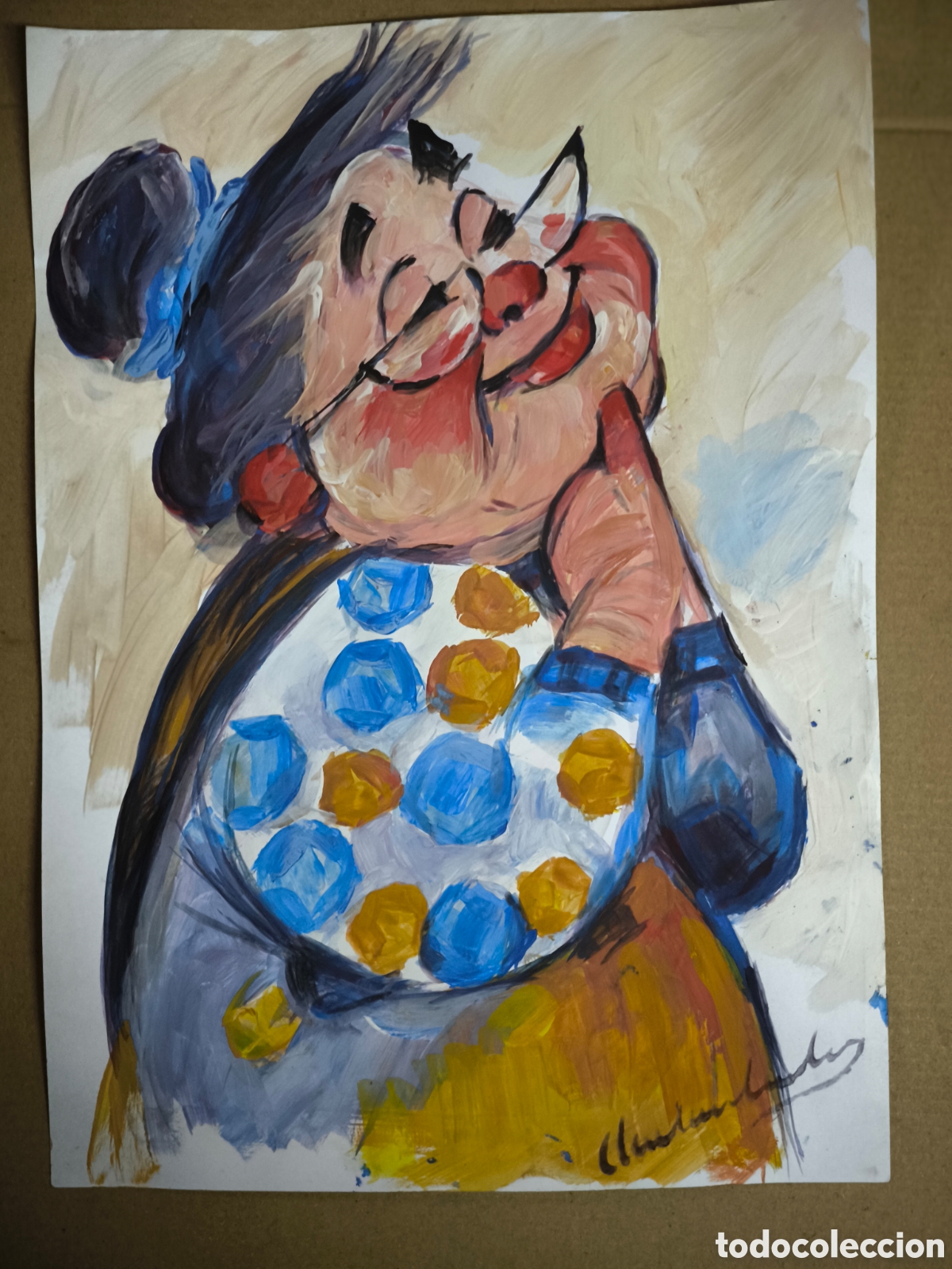 Arte: Abuela simp&aacute;tica (impresionismo ) - Foto 6