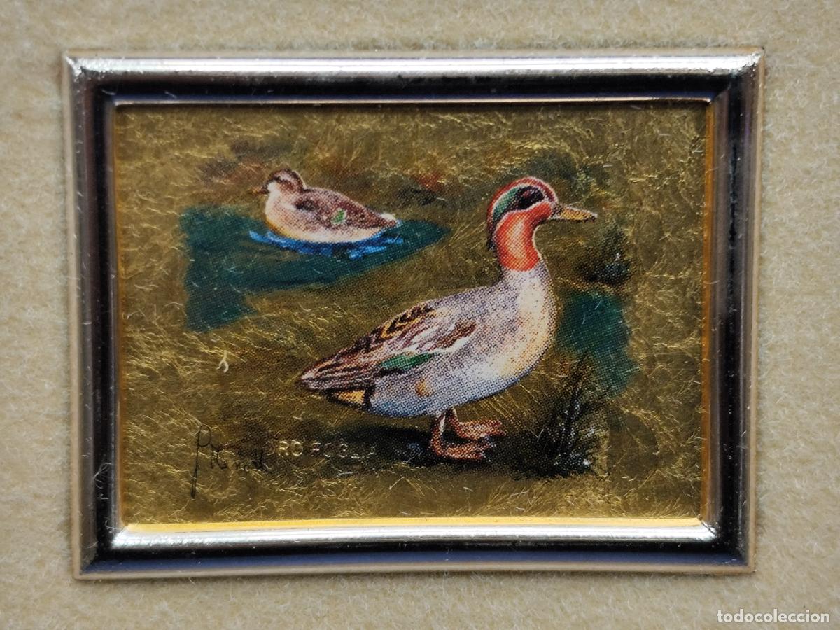 Arte: cuadros miniatura sobre plancha de oro certificada - Foto 2
