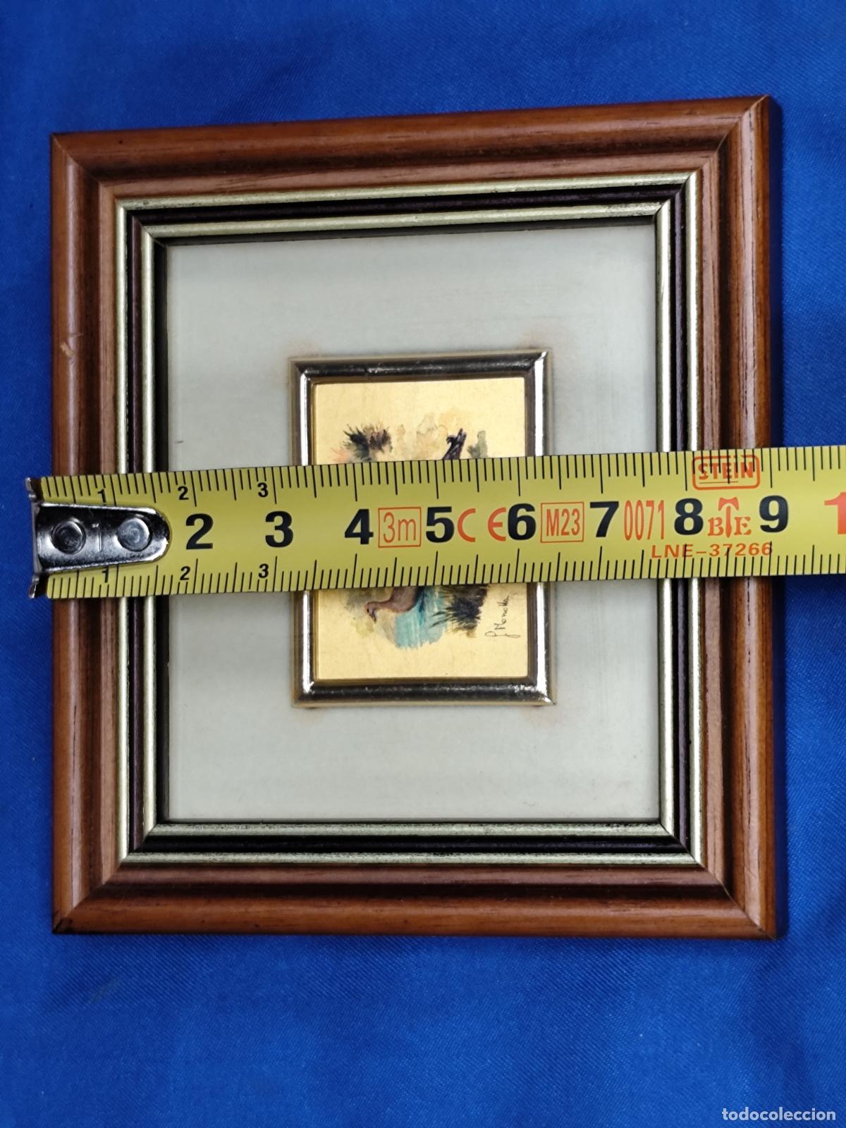 Arte: cuadros miniatura sobre plancha de oro certificada - Foto 6
