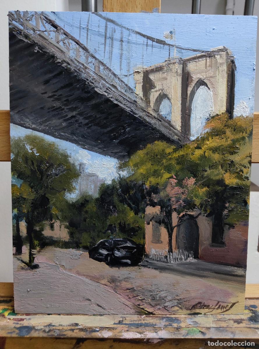 Arte: &Oacute;LEO ORIGINAL, BROOKLYN BRIDGE - Foto 1