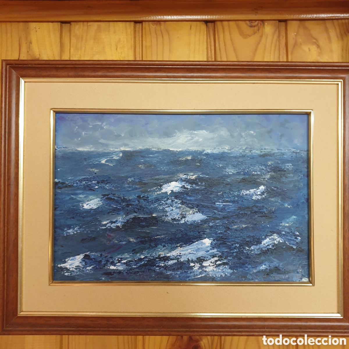 Arte: &Oacute;leo sobre lienzo MARINA - Foto 1