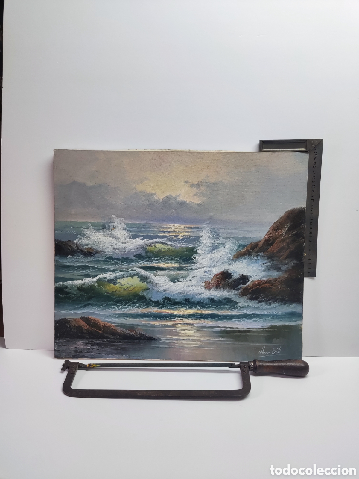 Arte: Pintura al &oacute;leo Albert Bati - Foto 1