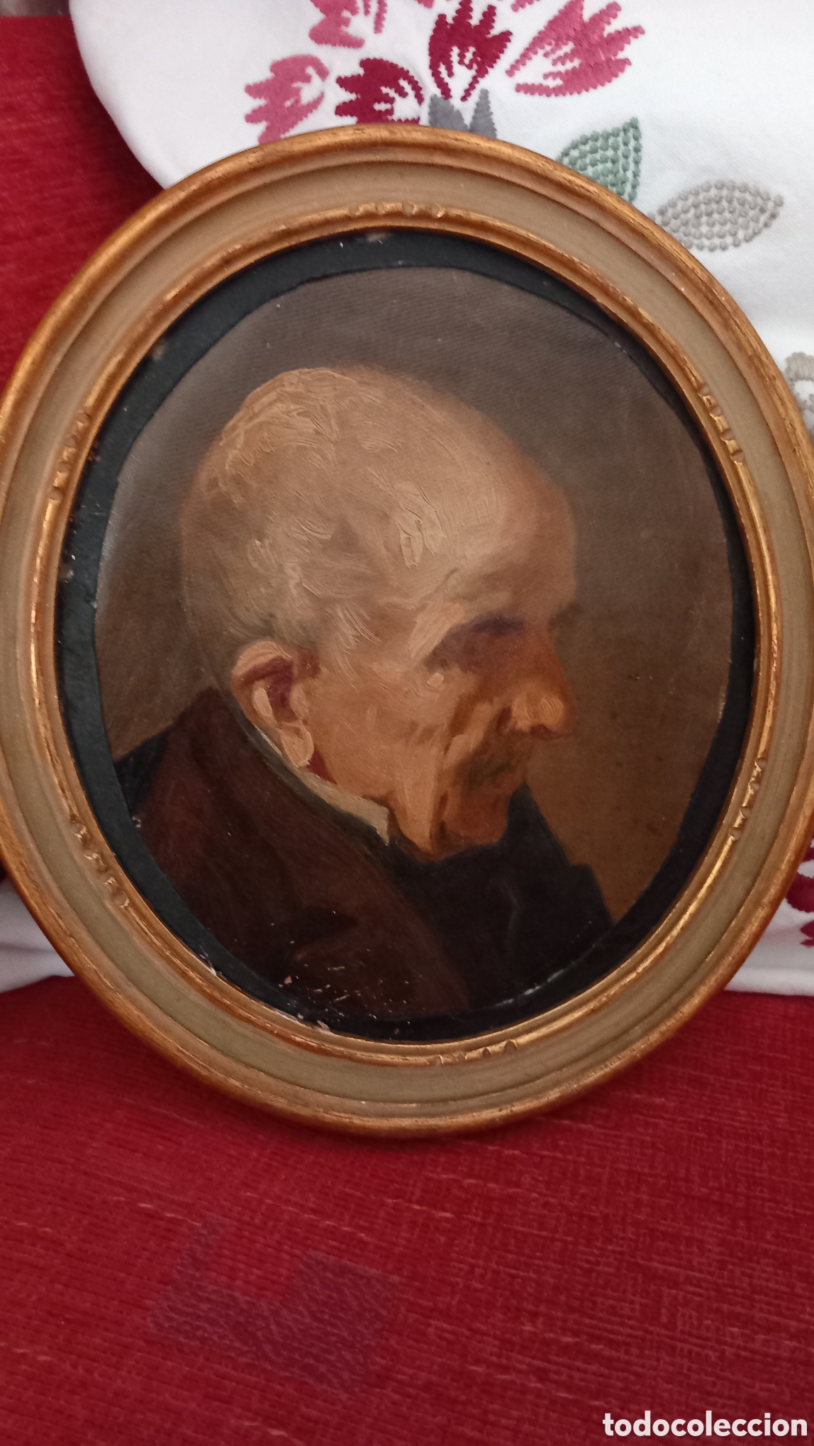 Arte: Antiguo &Oacute;leo an&oacute;nimo - Foto 1