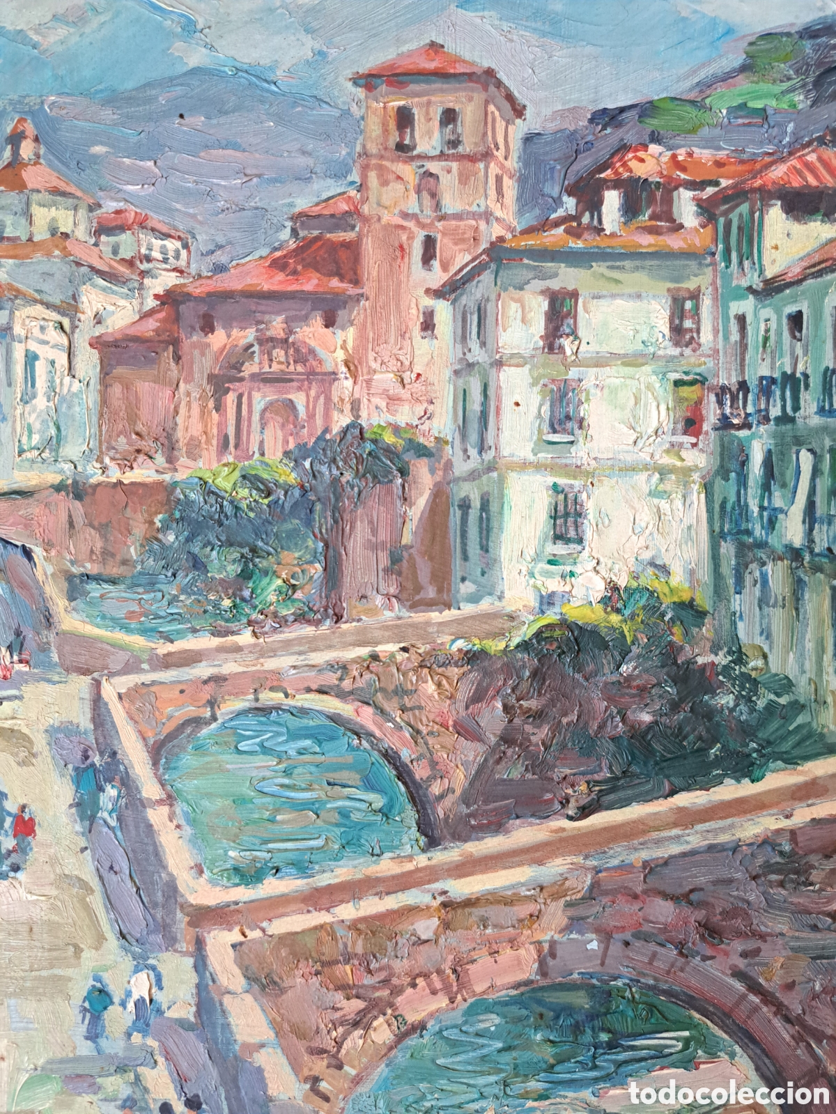 Arte: Cuadro al &oacute;leo sobre t&aacute;blex - L&oacute;pez Ram&oacute;n - Foto 3