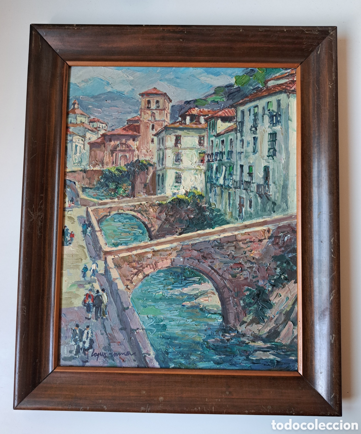 Arte: Cuadro al &oacute;leo sobre t&aacute;blex - L&oacute;pez Ram&oacute;n - Foto 1